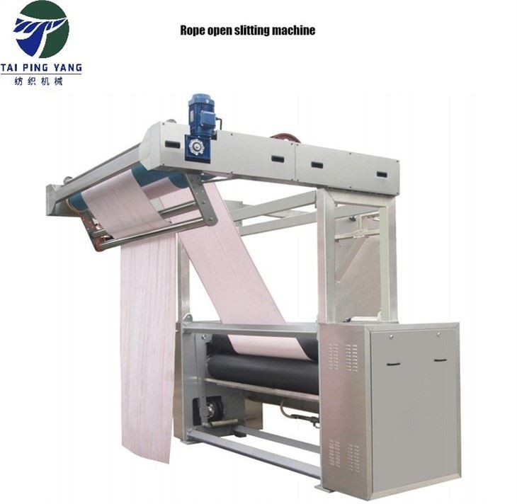 Rope open slitting machine